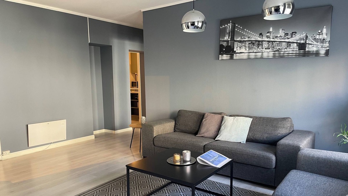 Alesund Apartment | Modern 80m2 flat with 3 bedrooms. Downtown Ålesund