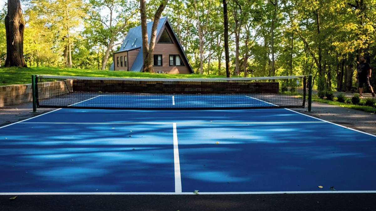 Powers Lake Cabin | Modern A-Frame Lake Cabin w/Pickleball Ct.4Bd 3Ba