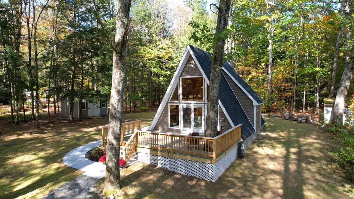 Galway Cabin | Modern A-Frame Nestled in the Pines – Near Galway Lake & Saratoga