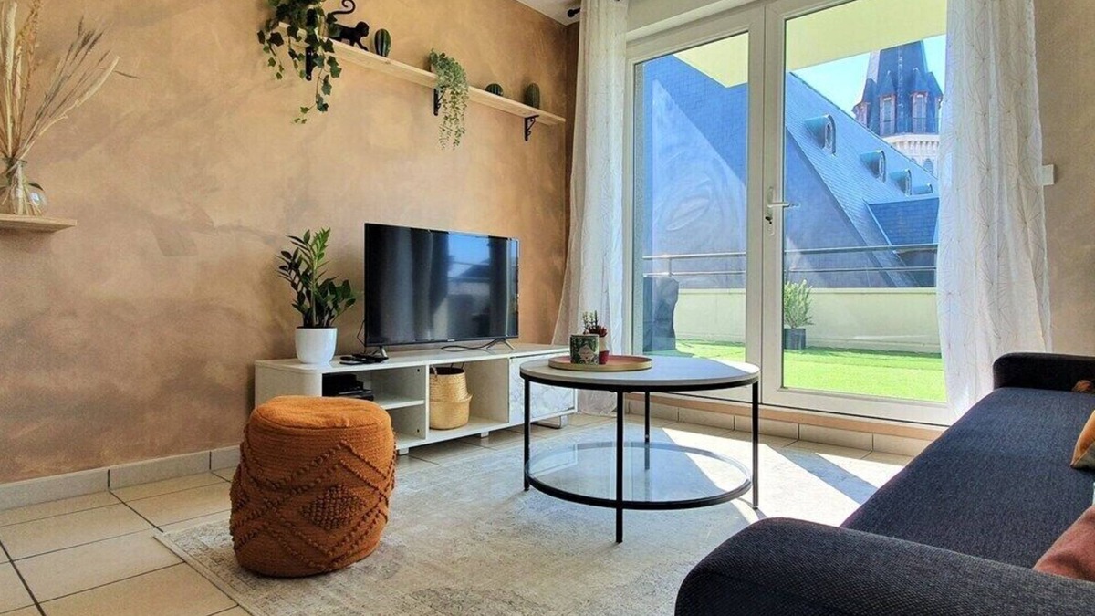 Le Bon Sauveur Apartment | Modern and bright flat | Terrace and Parking