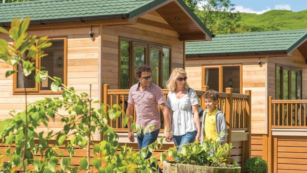 Broughton Mills House | Modern and contemporary lodge style holiday home set in woodland area.