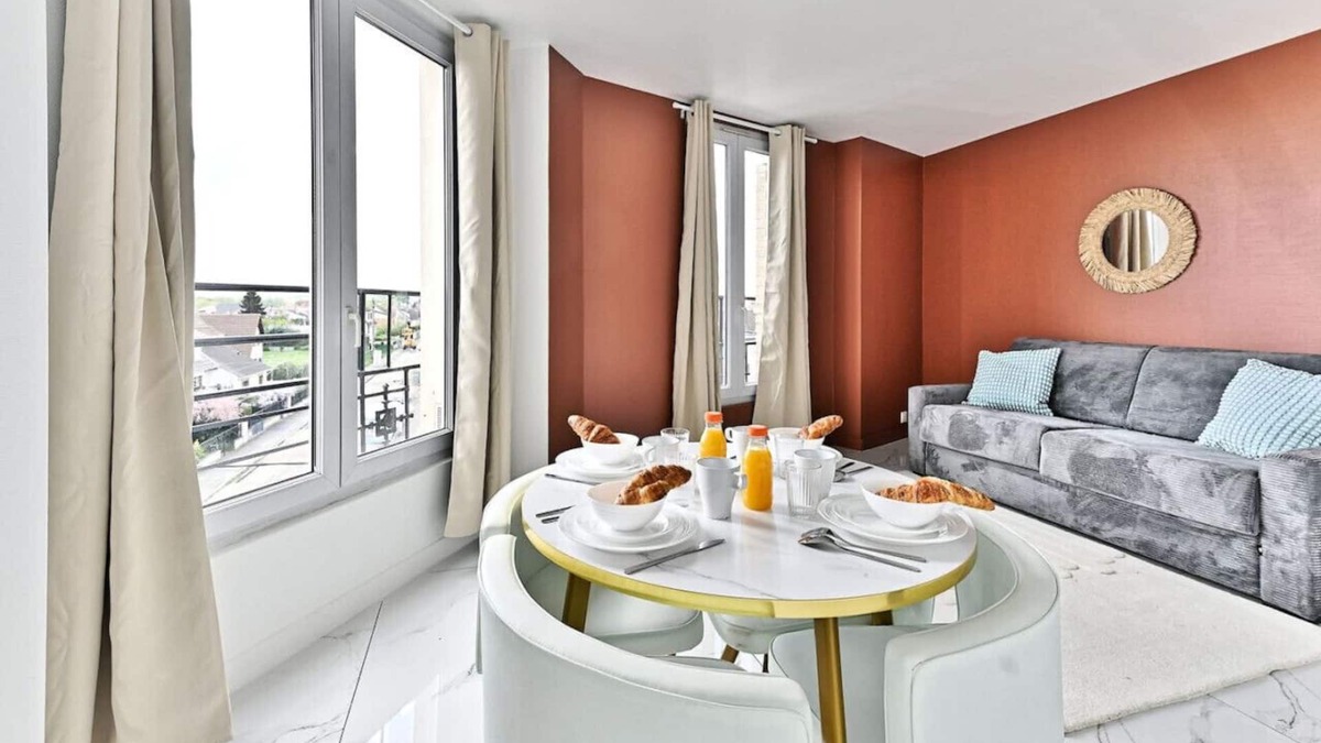 Gagny Apartment | Modern and spacious 2-bedroom apartment - Gagny
