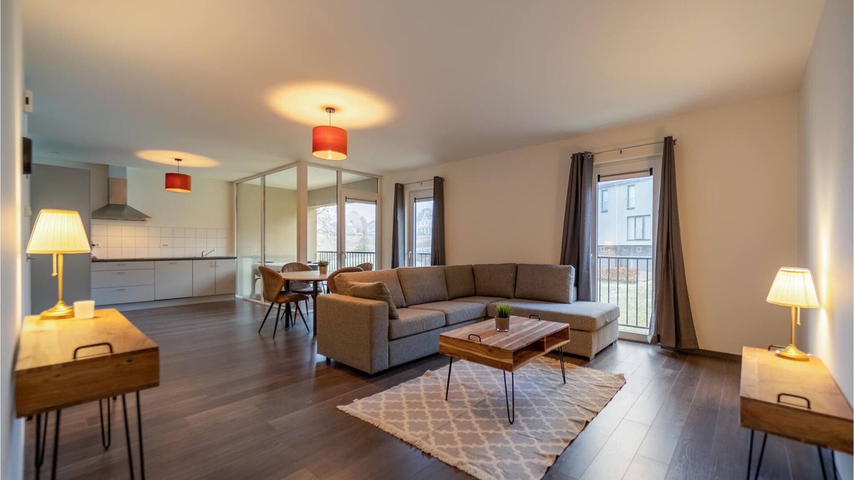 Buellingen Apartment | Modern and spacious vacation apartment near the Bütgenbach reservoir.