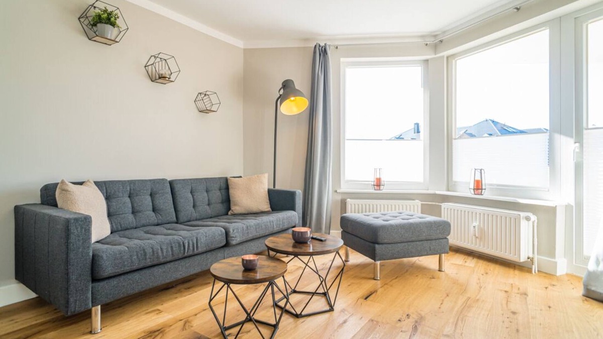 Westerland Apartment | Modern apartment for 2 persons with balcony - only 300 meters to the beach.