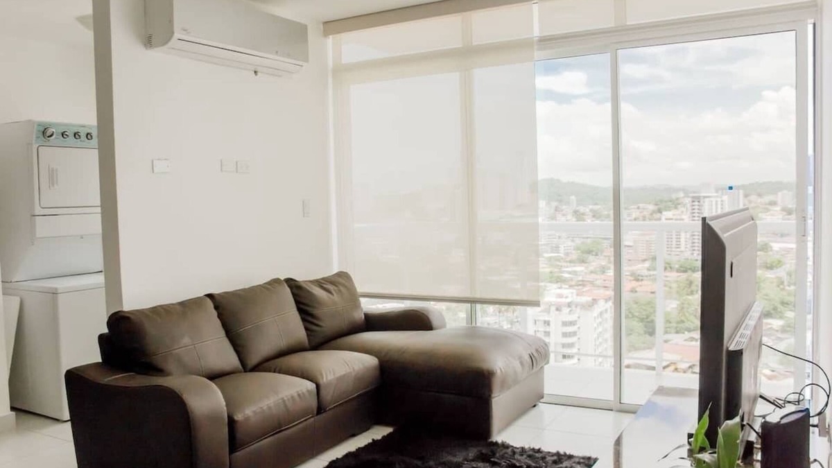 Panama City Apartment | Modern Apartment in a Luxurious Residential Unit in the heart of the city