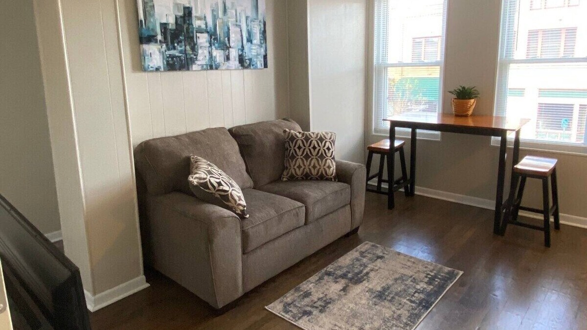 Coshocton Apartment | Modern apartment in downtown Coshocton
