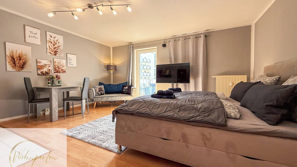 Leipziger Vorstadt Apartment | Modern apartment in Dresden - Neustadt with covered balcony and comprehensive am