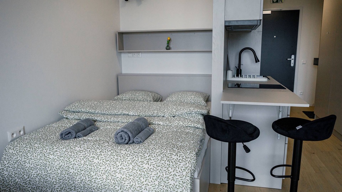 Nivy Apartment | Modern Apartment in Downtown w/Garage, Balcony & WiFi