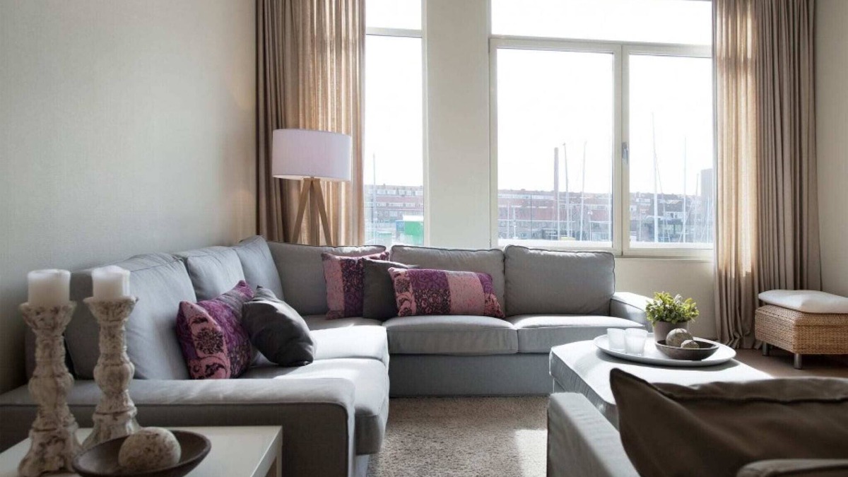 Vissershaven Apartment | Modern apartment overlooking the harbor