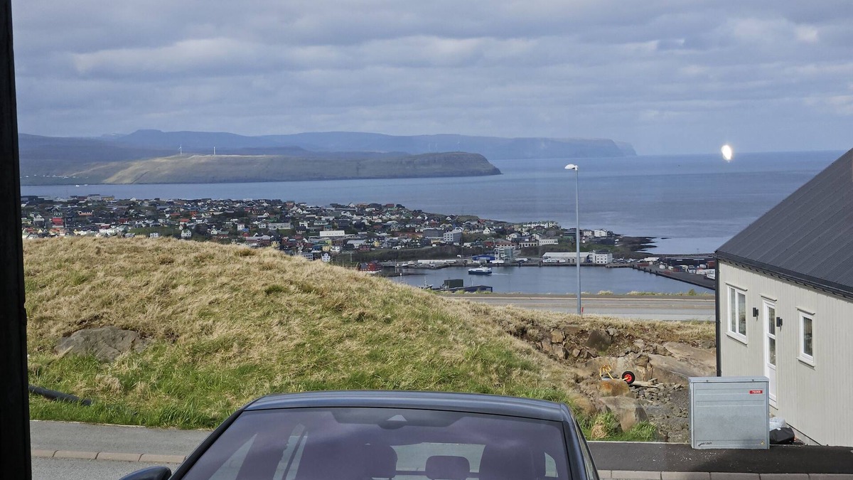 Streymoy Apartment | Modern Apartment Overlooking Tórshavn Skyline