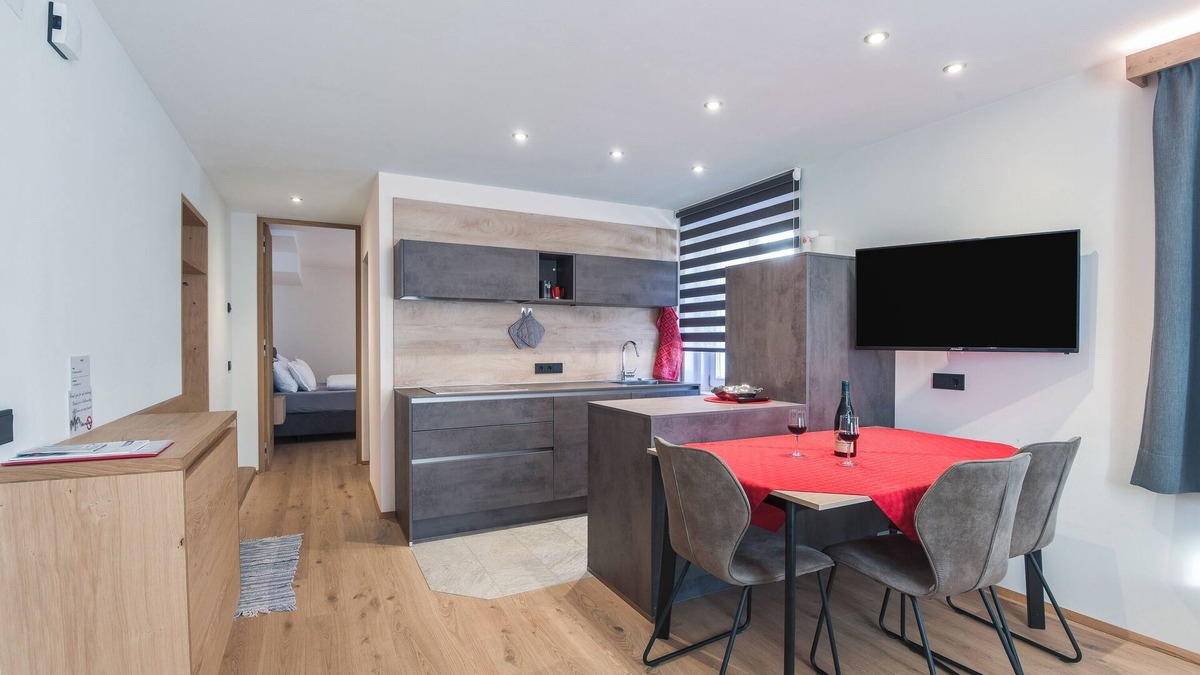 Santa Cristina Val Gardena Apartment | Modern Apartment "Ulli" Close to Cable Cars with Mountain View & Wi-Fi