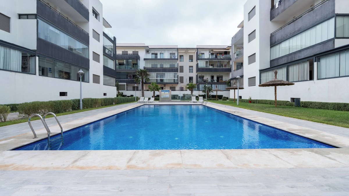Cherrat Apartment | Modern Apartment with Pool