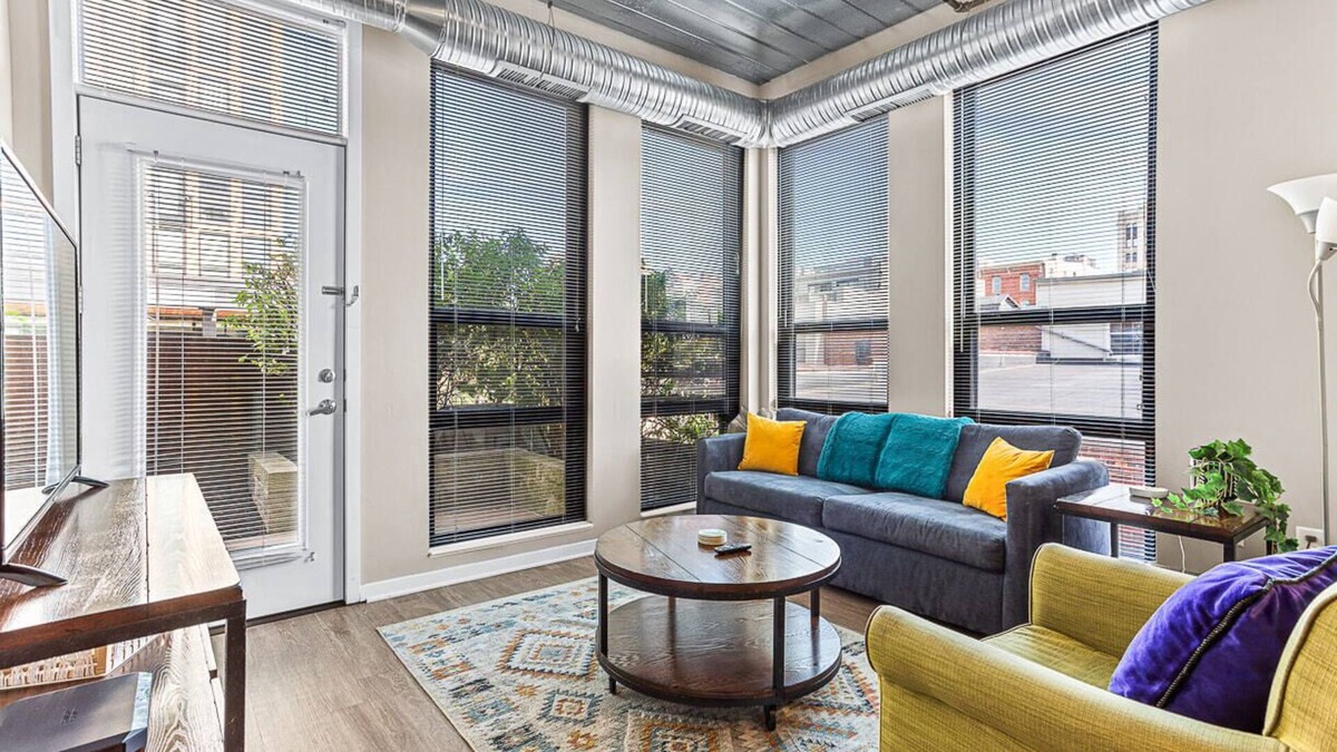 Old West Side Apartment | Modern apartment with fitness center
