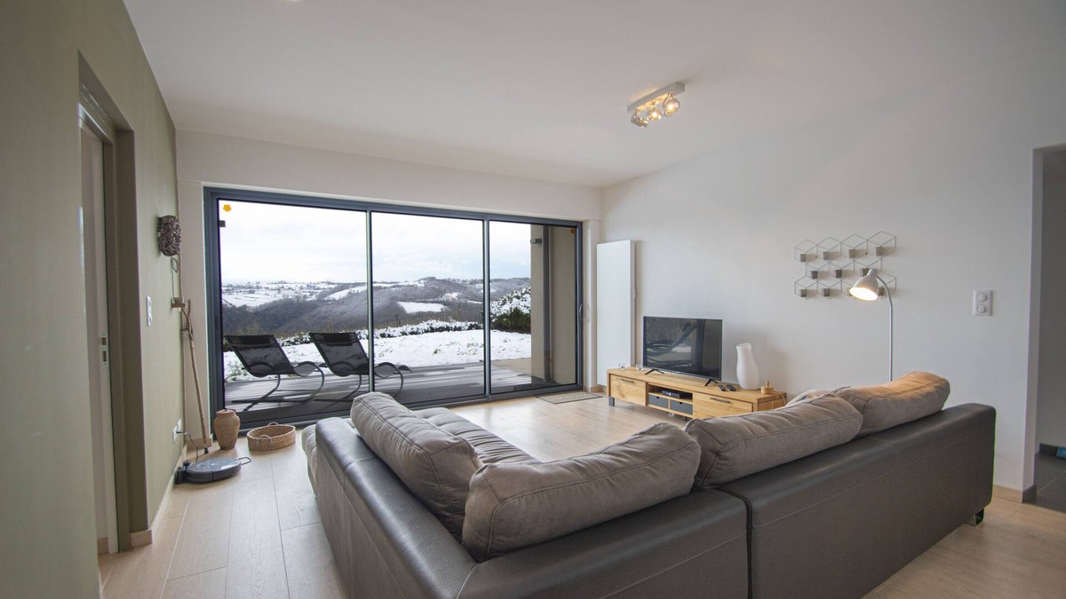 Maleville Villa | Modern architect house with spectacular view on the Aveyron valley