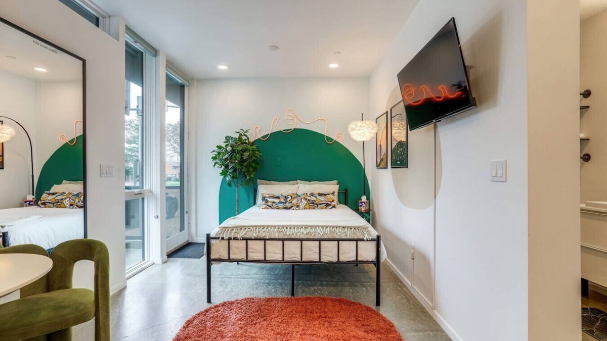 Land Park Apartment | Modern Artist Loft | Canvases, Coffee & Comfort