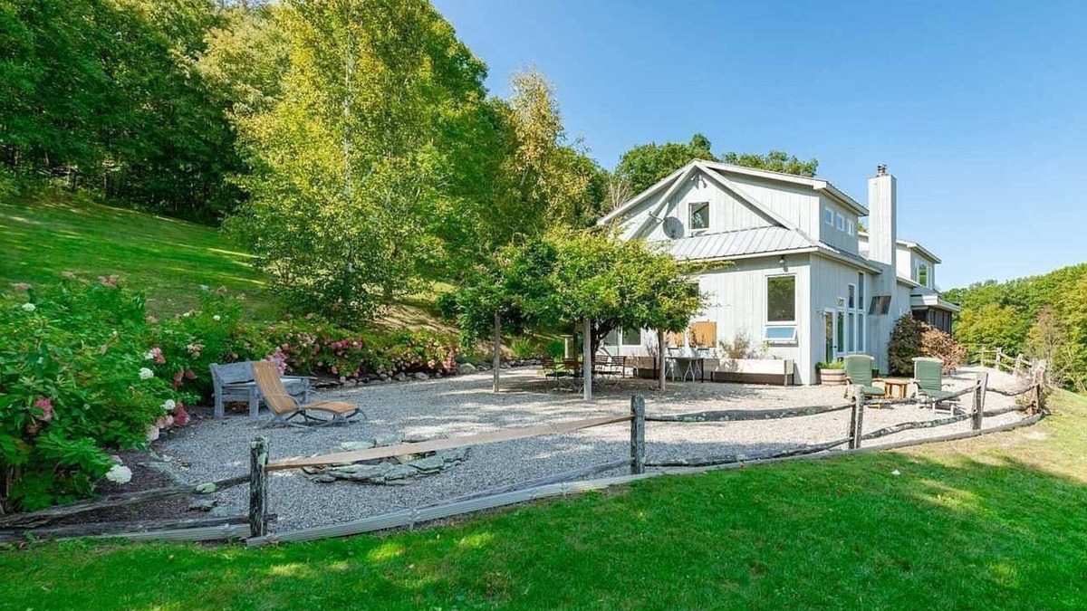 Millerton House | Modern Barn secluded in nature with Views for as far as the eye can see.