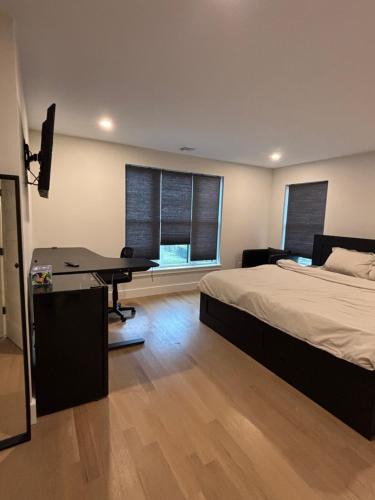 North Weymouth House | Modern bedroom in Weymouth with private bath