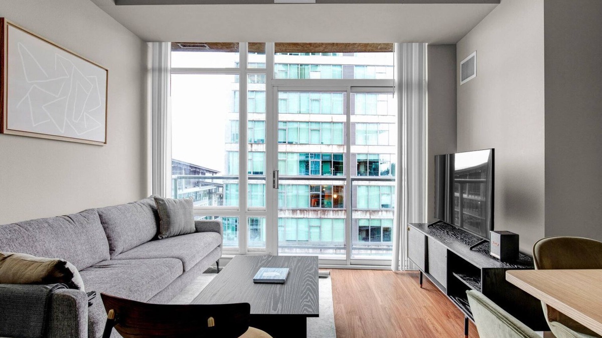 Northwest Bellevue Apartment | Modern Bellevue 2BR w/Gym, W/D & Roof Deck, near Downtown, by Blueground