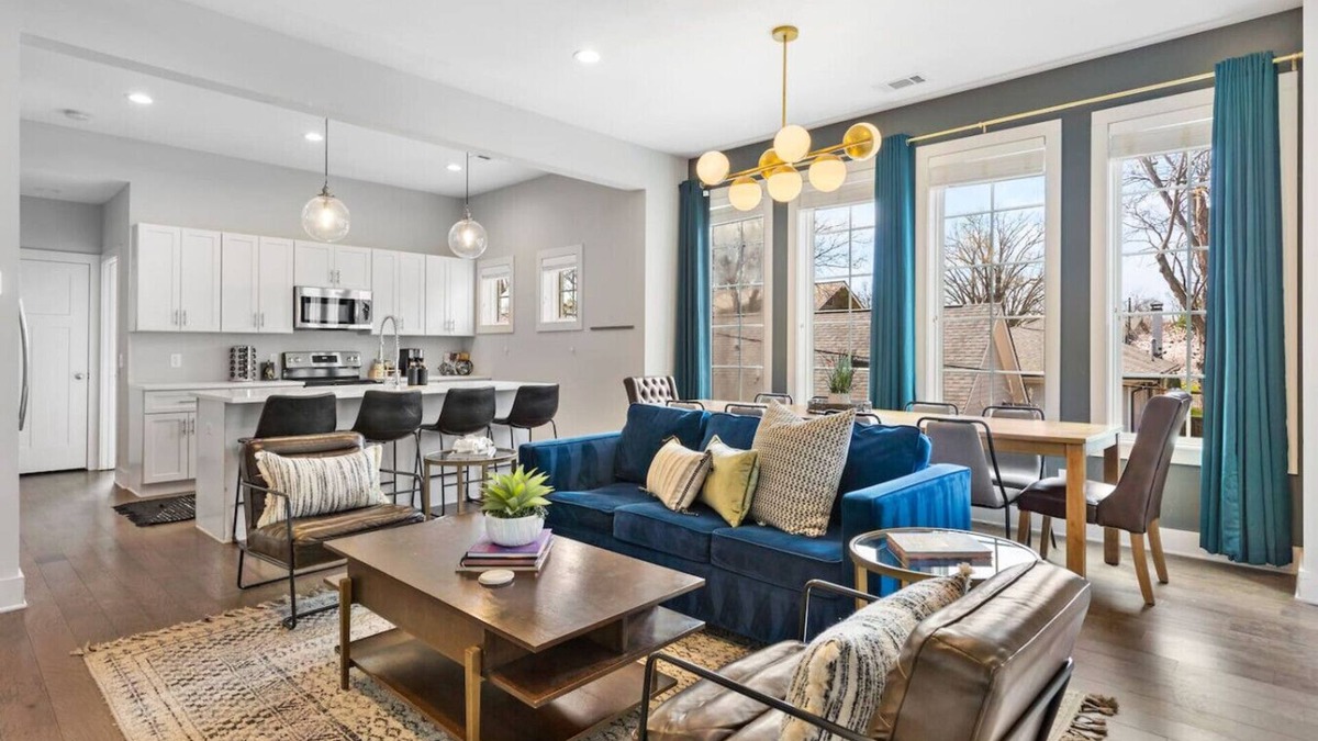 Historic Waverly House | Modern Bliss w/Garage by 12 South, Restaurants & 2 miles Broadway