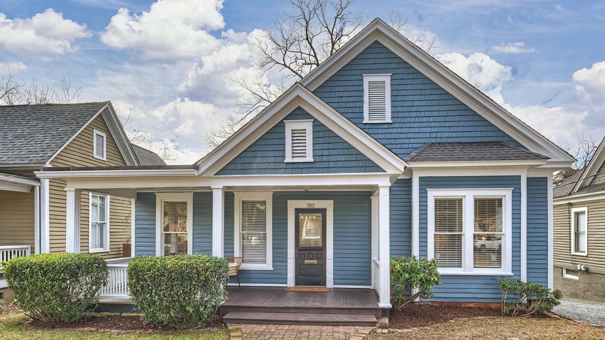 Dilworth House | Modern Blue Gem in Dilworth