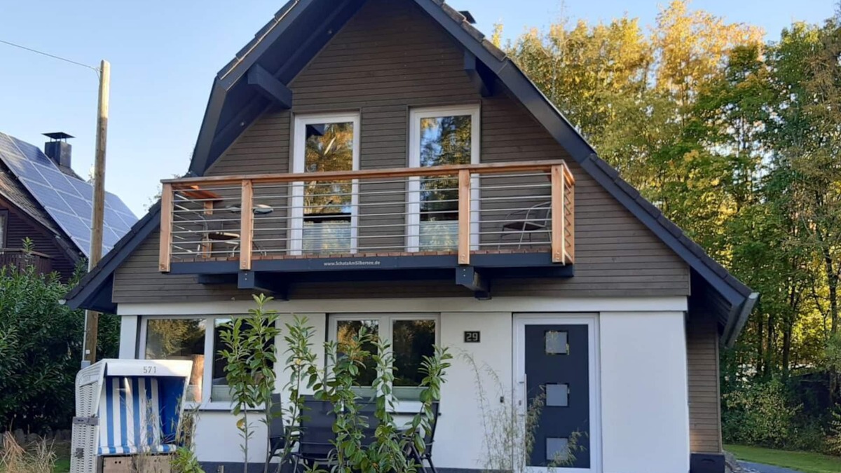 Feriendorf Silbersee House | Modern, bright and lovingly furnished vacation home by the Silbersee