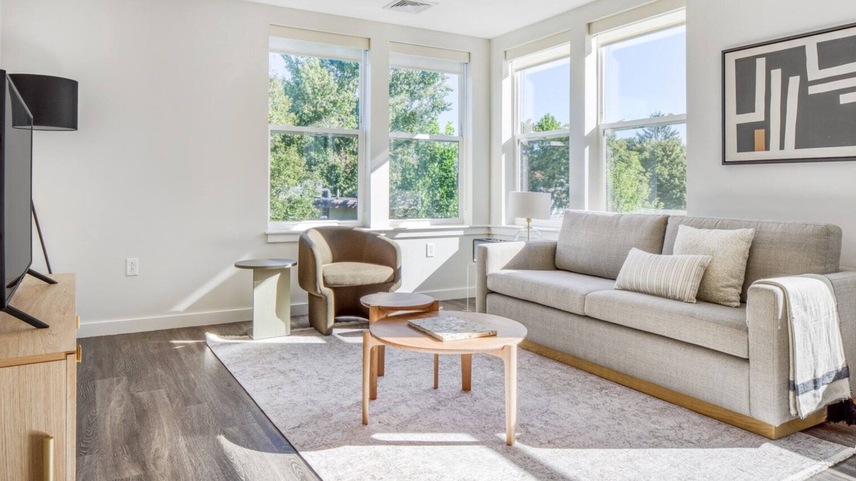 North Cambridge Apartment | Modern Cambridge 2BR w/W/D, Private access to Linear Park by Blueground