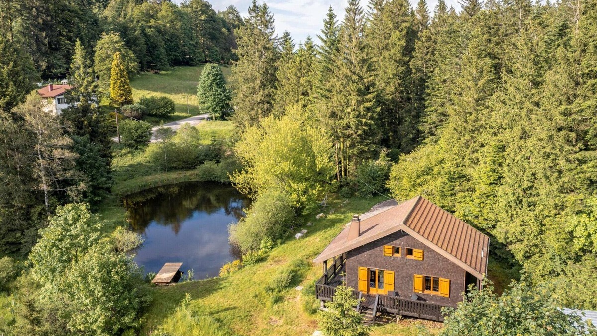 Sapois Cottage | Modern chalet with fireplace and pets welcome near Gérardmer
