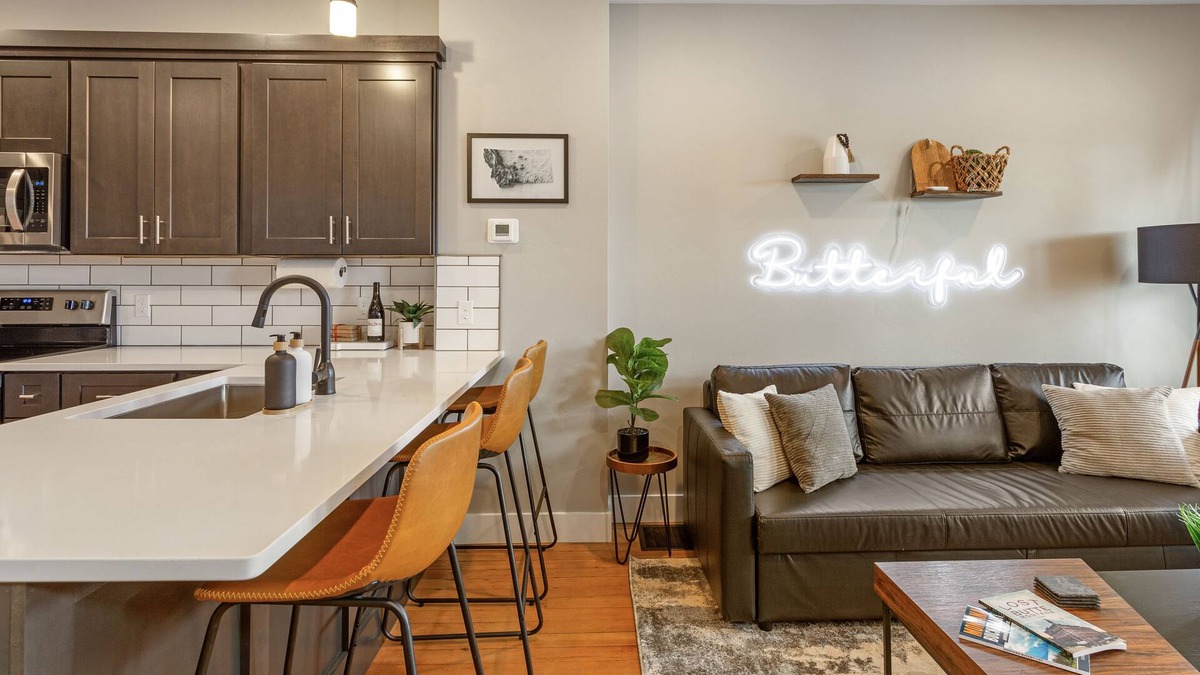 Butte Condo | Modern condo in the heart of Uptown Butte. - Unit A