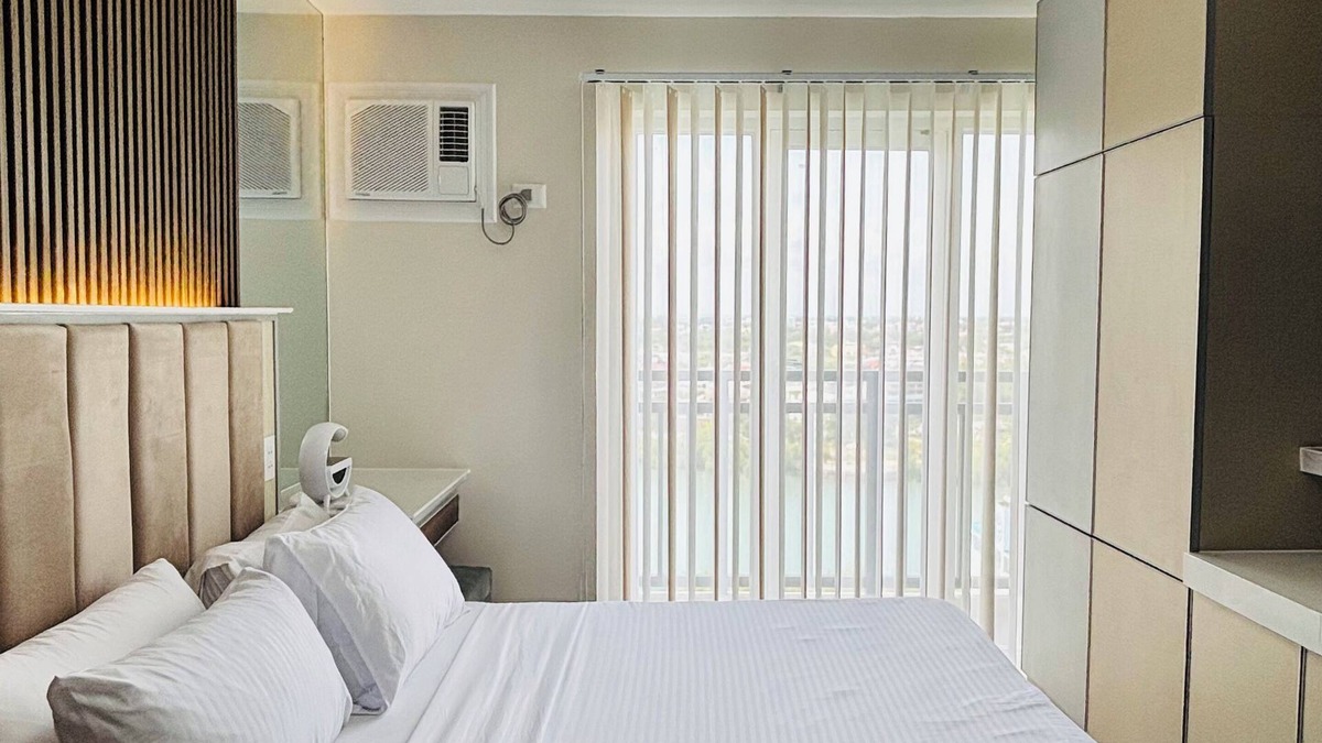 Iloilo City Proper Condo | Modern Condo Room with City View