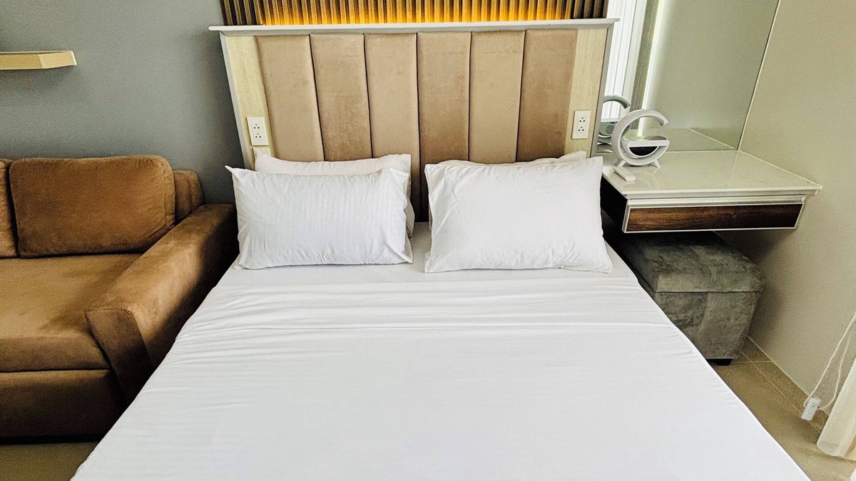 Iloilo City Proper Condo | Modern Condo Room With City View