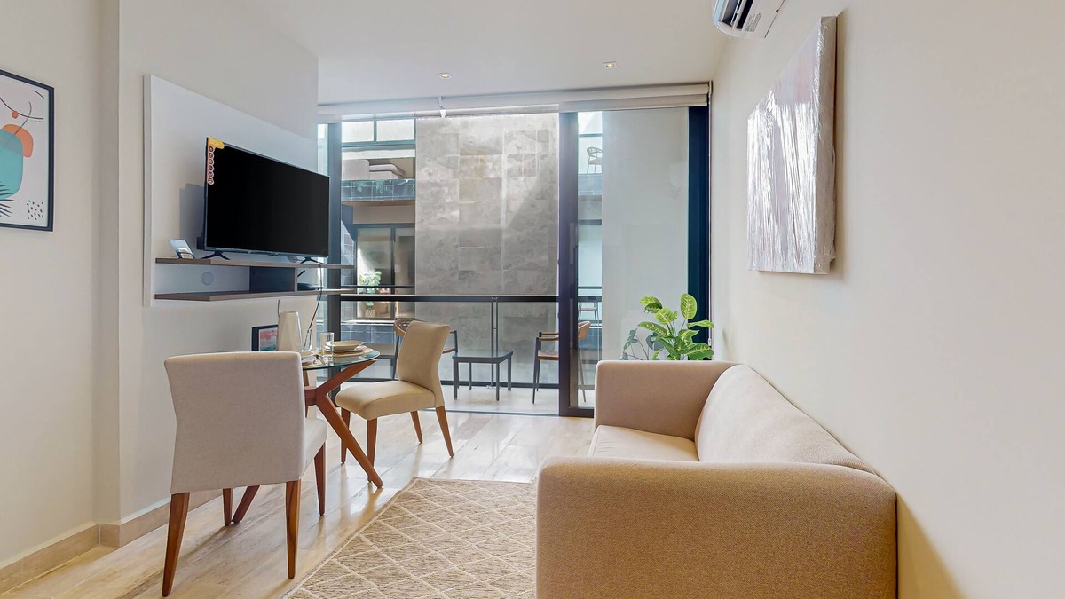 Centro Apartment | Modern condo with rooftop pool, plunge pool, gym, & balcony