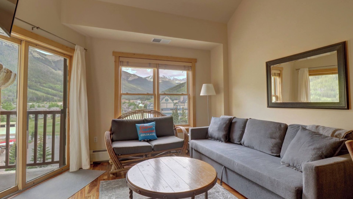 East Village at Copper Condo | Modern Condo with Amazing Views, Next to the Lift, Hot Tub Available - CS407