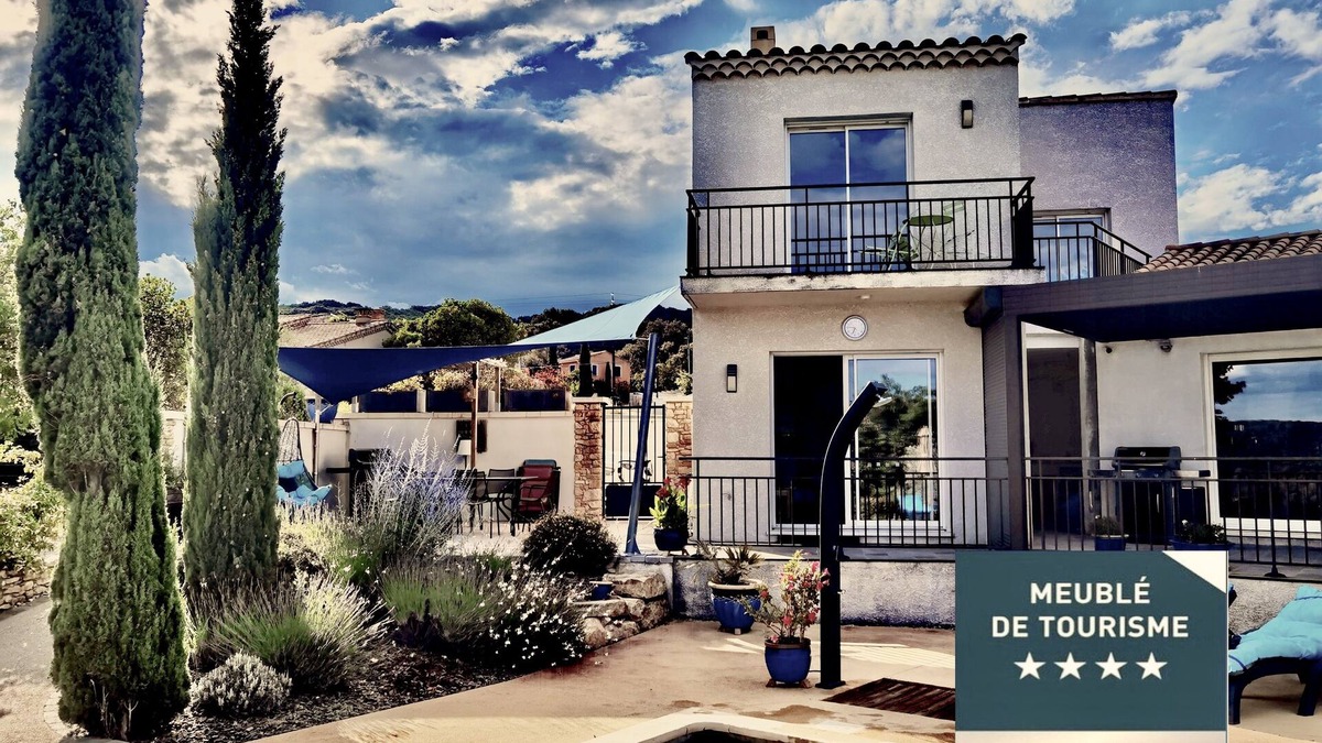 Cornillon Cottage | Modern cottage with panoramic views across the Cèze Valley - 16m private pool