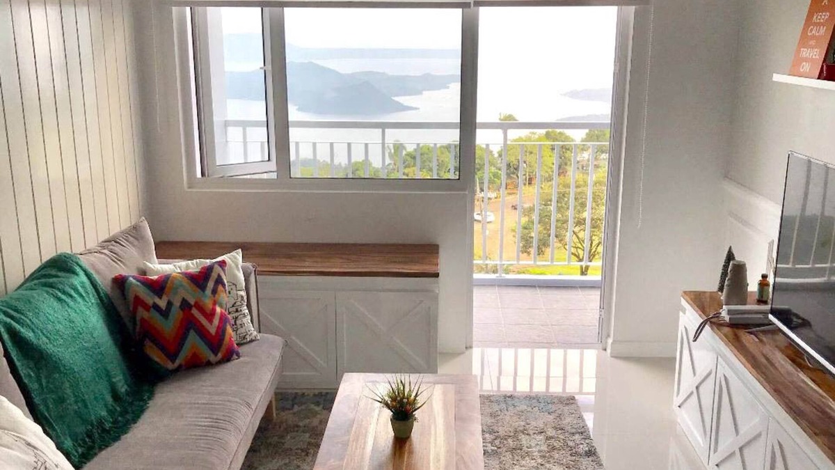 Tagaytay Condo | Modern Country Family Suite w/Stunning Taal View