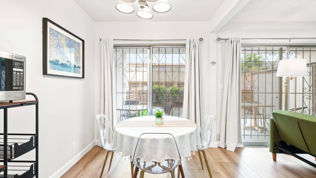 Monterey Park Apartment | Modern Cozy Retreat Stylish Stay With Patio & Parking