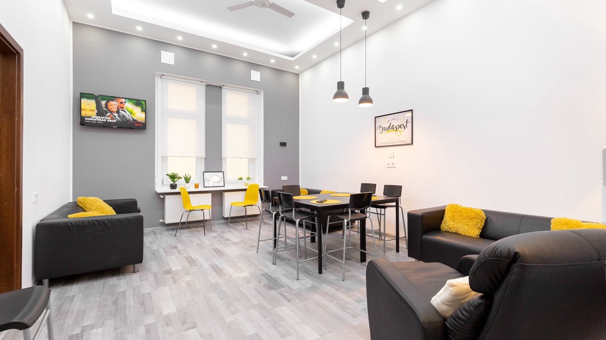 Erzsebetvaros Apartment | ⭐MODERN DESIGN ☕FREE-BEER & BREAKFAST ❤️AIRCO