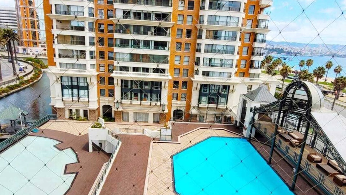 Vina del Mar Apartment | MODERN FIRST LINE APARTMENT WITH SEA VIEW