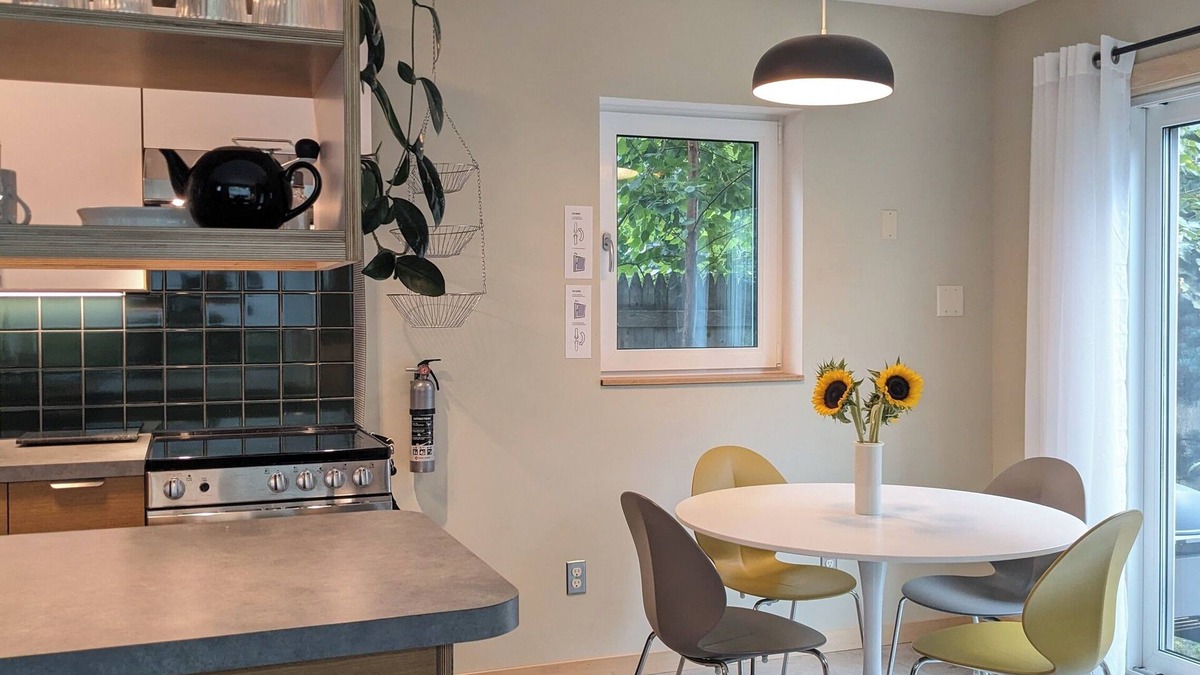 Munjoy Hill House | Modern Guest House + garden patio on Munjoy Hill