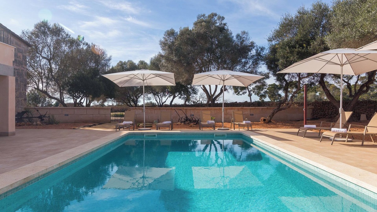 Son Antem House | Modern Holiday House Son Grauet with Pool, Garden, Terrace & Wi-Fi; Parking Available, Pets Allowed