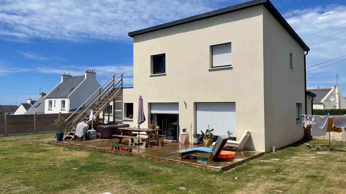 Lampaul-Plouarzel House | Modern house with jacuzzi just a stone's throw from the beach