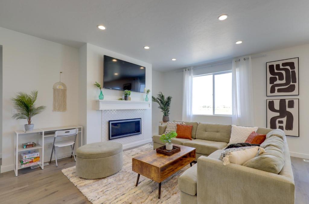 Lake Point House | Modern Lake Point Home - 1 Mi to Great Salt Lake!
