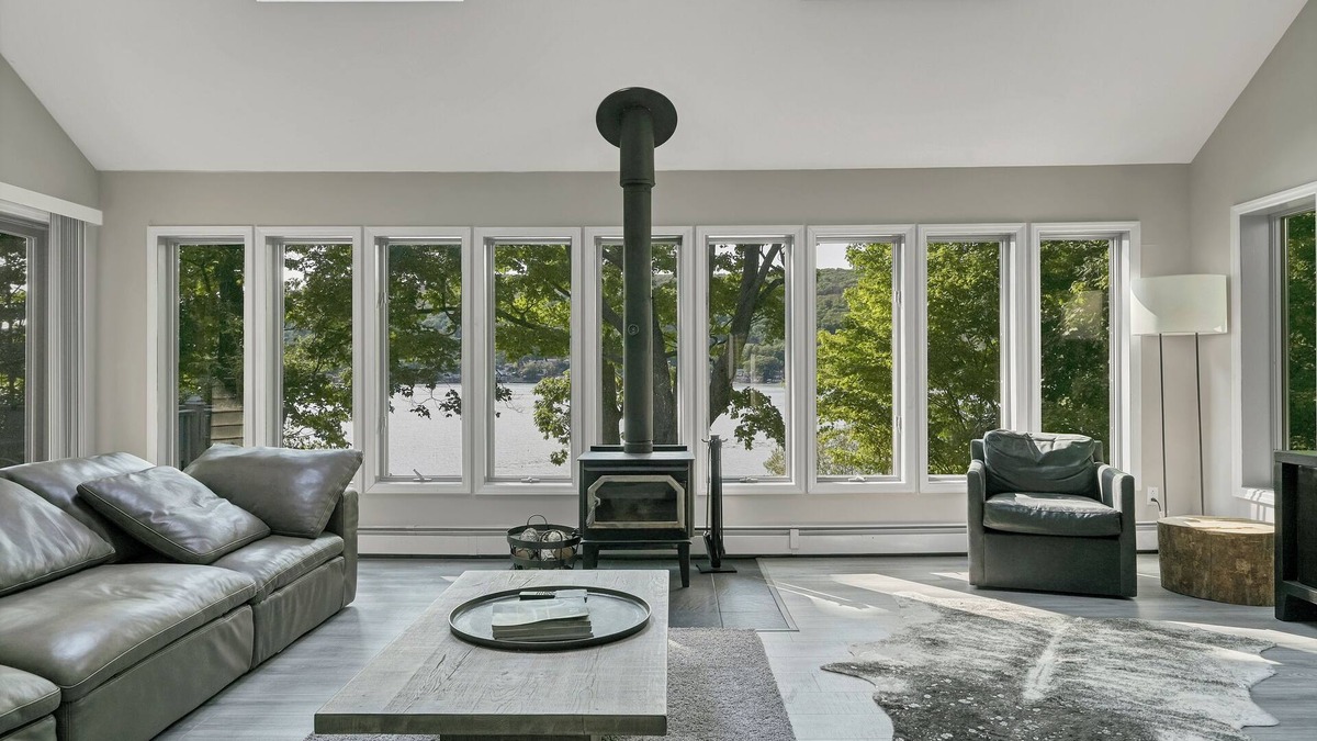 Greenwood Lake House | Modern Lakefront | Dock Hot Tub Game Room