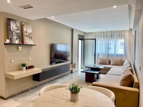Tangier Apartment | Modern Living 2 Bedrooms - Terrace Beach & Marina