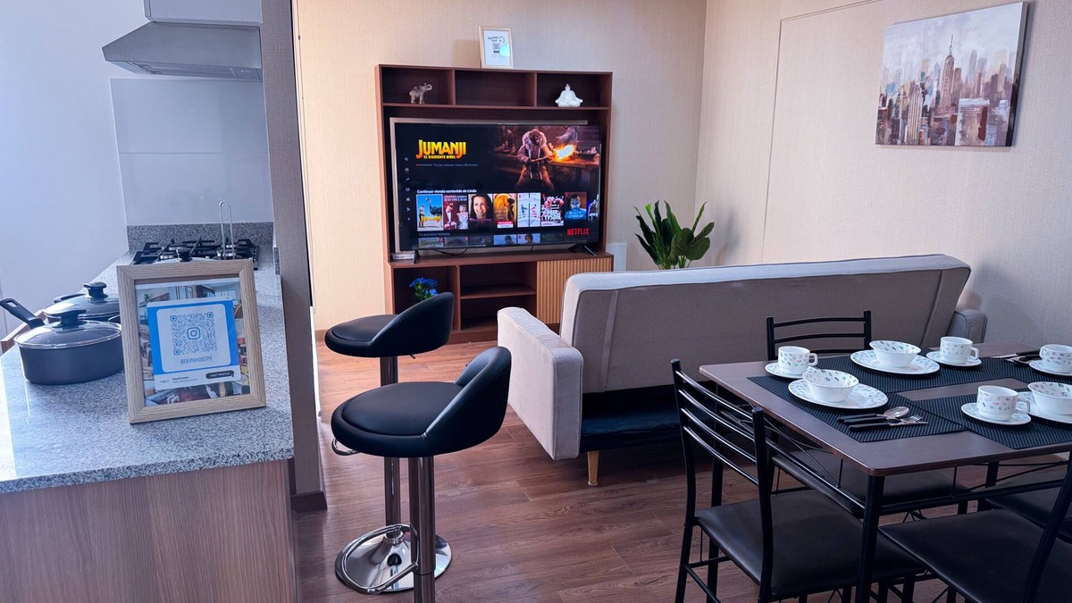Surquillo Apartment | Modern Loft 2 BR with Balcony near Miraflores