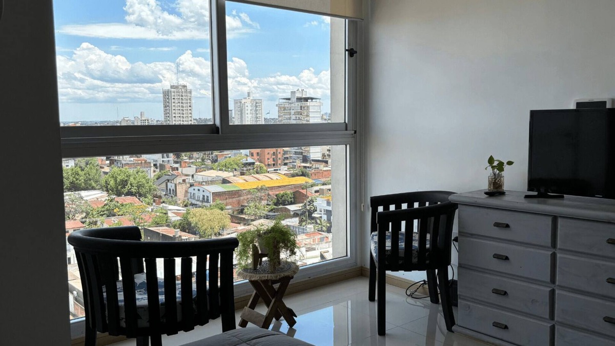 Posadas Apartment | Modern Loft with a View of the Heart of Posadas