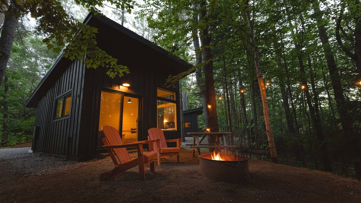 Freeport Cabin | Modern, Luxurious Cabin in the Woods - 01
