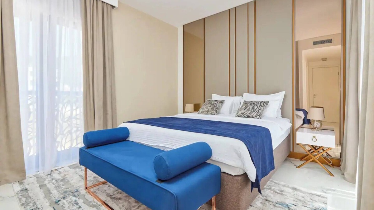 Donja Lastva House | Modern Luxury Apartments- One bedroom apartment with balcony and pool viewnn