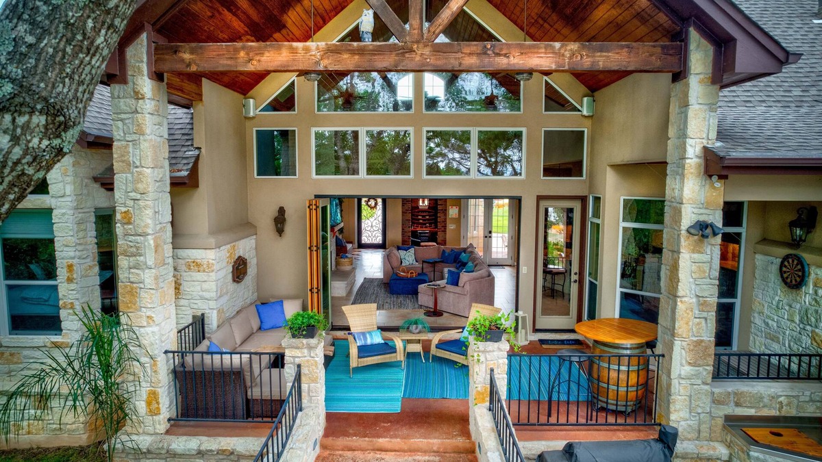 Leander Villa | Modern Mediterranean Villa w/Luxe Amenities/Golf Cart/Handicap Accessible