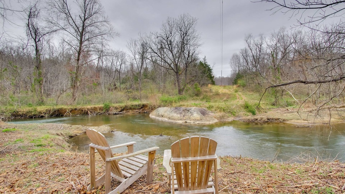 Nellysford Cottage | Modern Nellysford Getaway on 40 Private Acres!