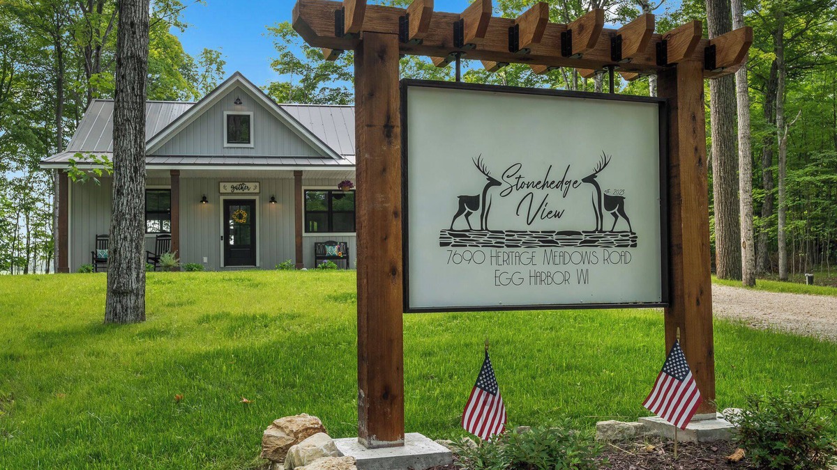 Egg Harbor Cabin | Modern, New Egg Harbor Retreat | Dog-Friendly, Fire Pit